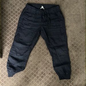 Linen joggers